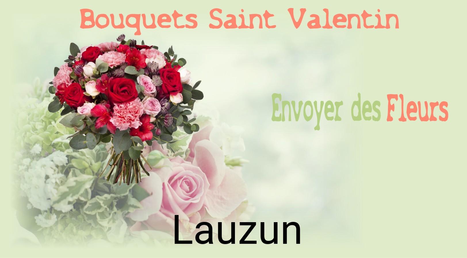 Roses de Saint-Valentin livrées à Lauzun